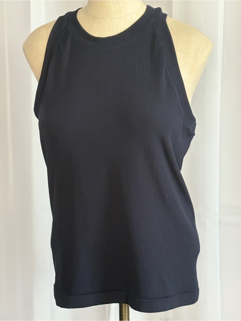Athleta Women's Navy Sleeveless Top Racerback